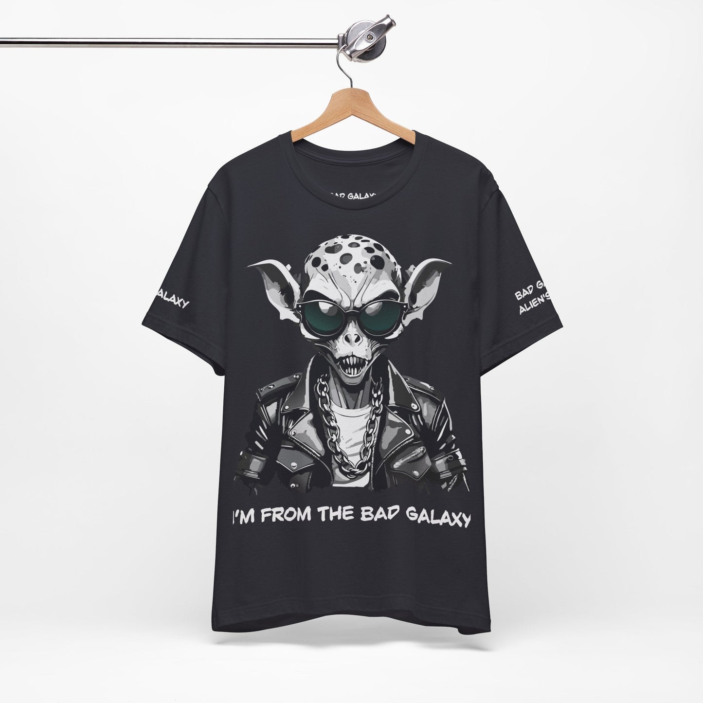 Alien Tee Shirt From Bad Galaxy Made To Order Lightweight 100 Cotton Tee With Eco Inks Free Shipping