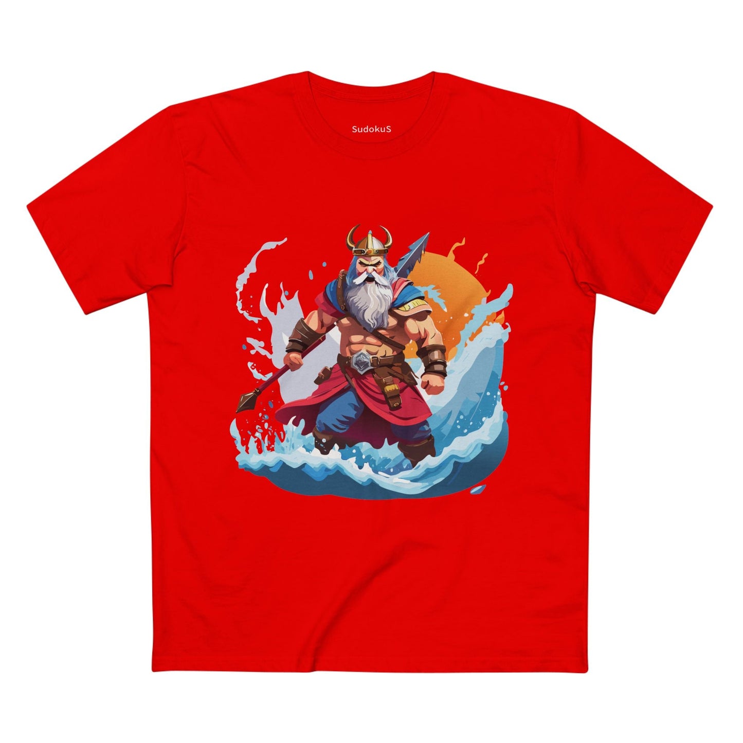 Viking Graphic Unisex 100 Cotton Staple Tee 16