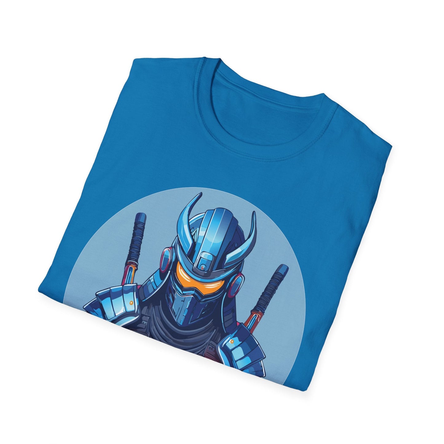 Samurai Shirt Unisex Softstyle T Shirt 100 Percent Ring Spun Cotton Gildan 64000