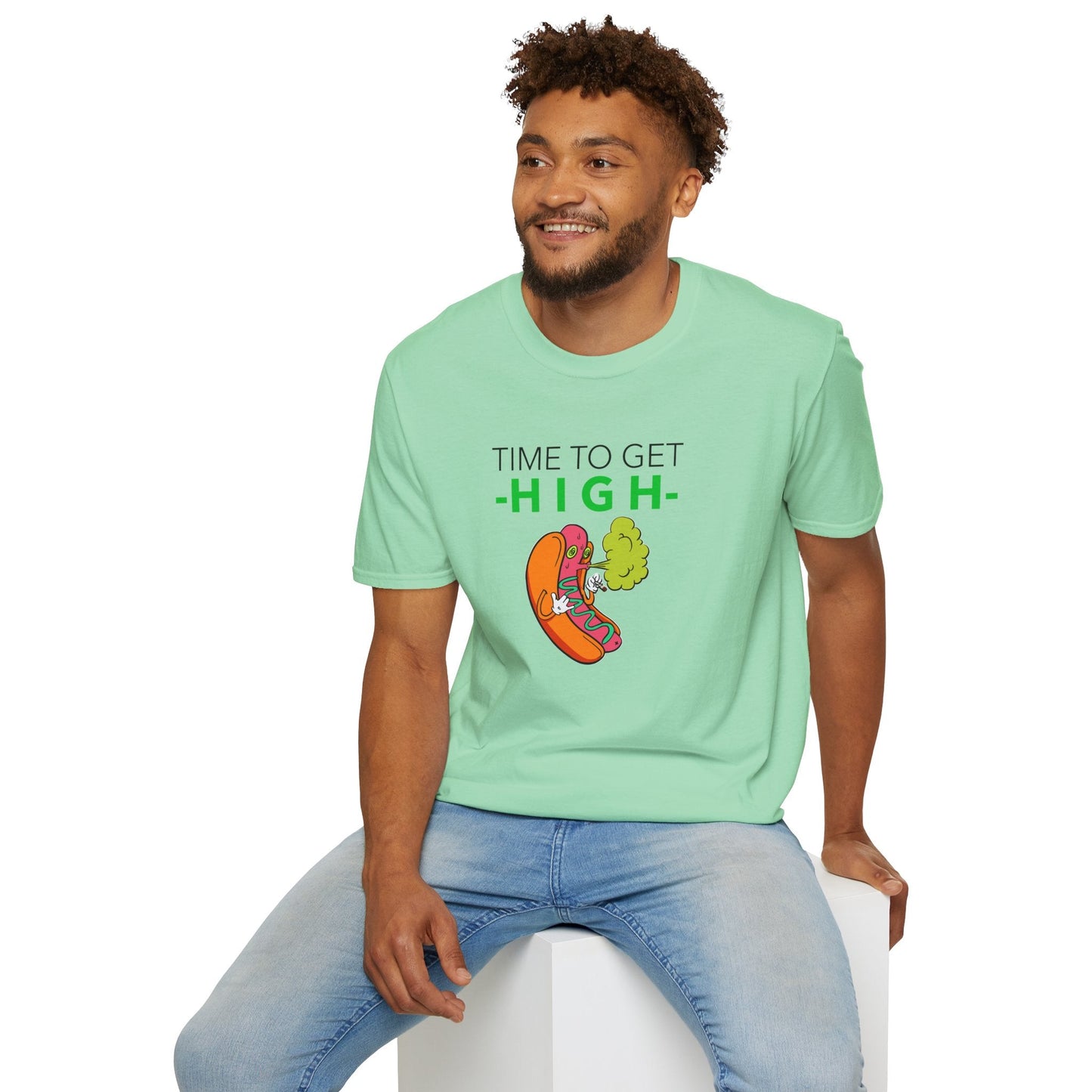 Funny Food T Shirt Unisex Gildan Softstyle 64000 Tee Art Design One Hundred Percent Ring Spun Cotton Lightweight
