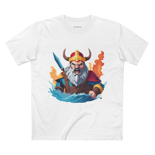 Viking Graphic Unisex 100 Cotton Staple Tee 23
