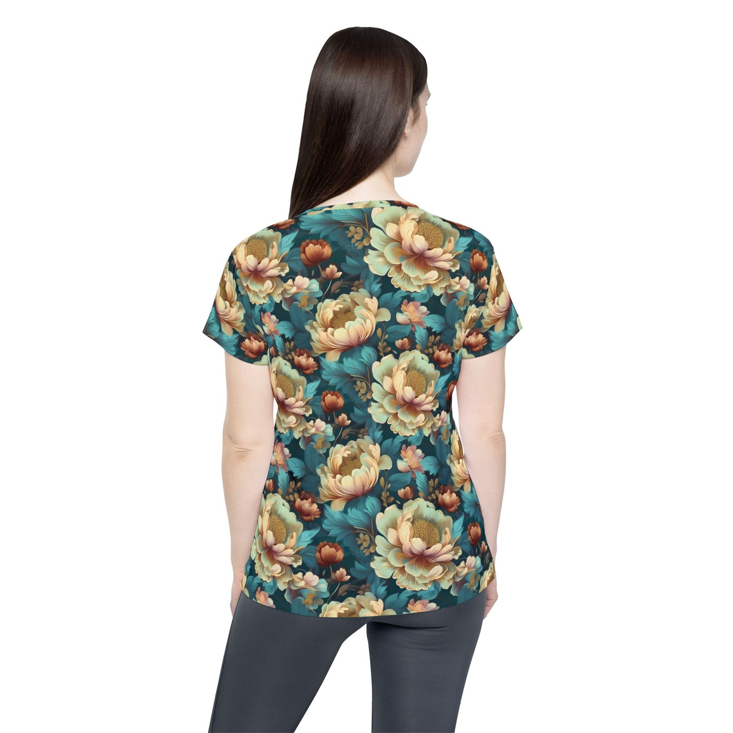 Floral Print Shirt, Shirt with Flowers