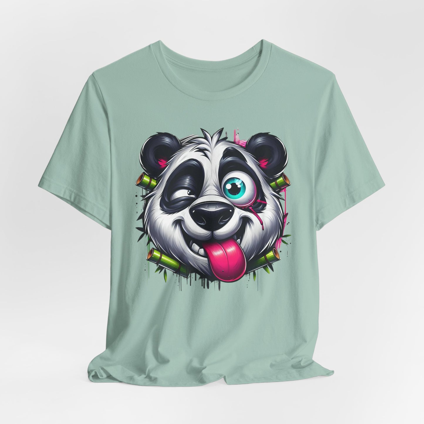 DiDi Panda Shirt, Funny Animal T-Shirt, Cartoon Top, Funny Panda Tee Shirt, Animal Tees, Art Design T-Shirt, Graphic Tee