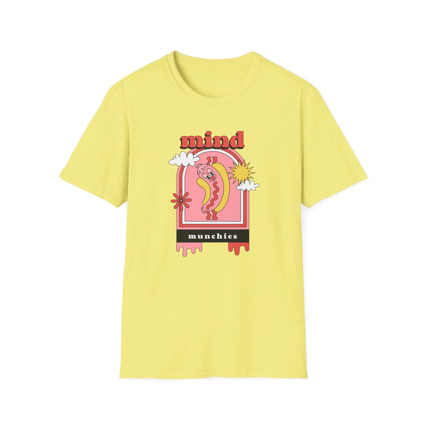 Funny Food T Shirt Unisex Softstyle Gildan 64000 100 Percent Ring Spun Cotton Lightweight Comfort