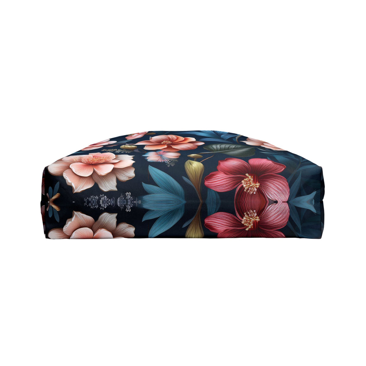 Floral Print Poly Canvas Weekender Bag 13