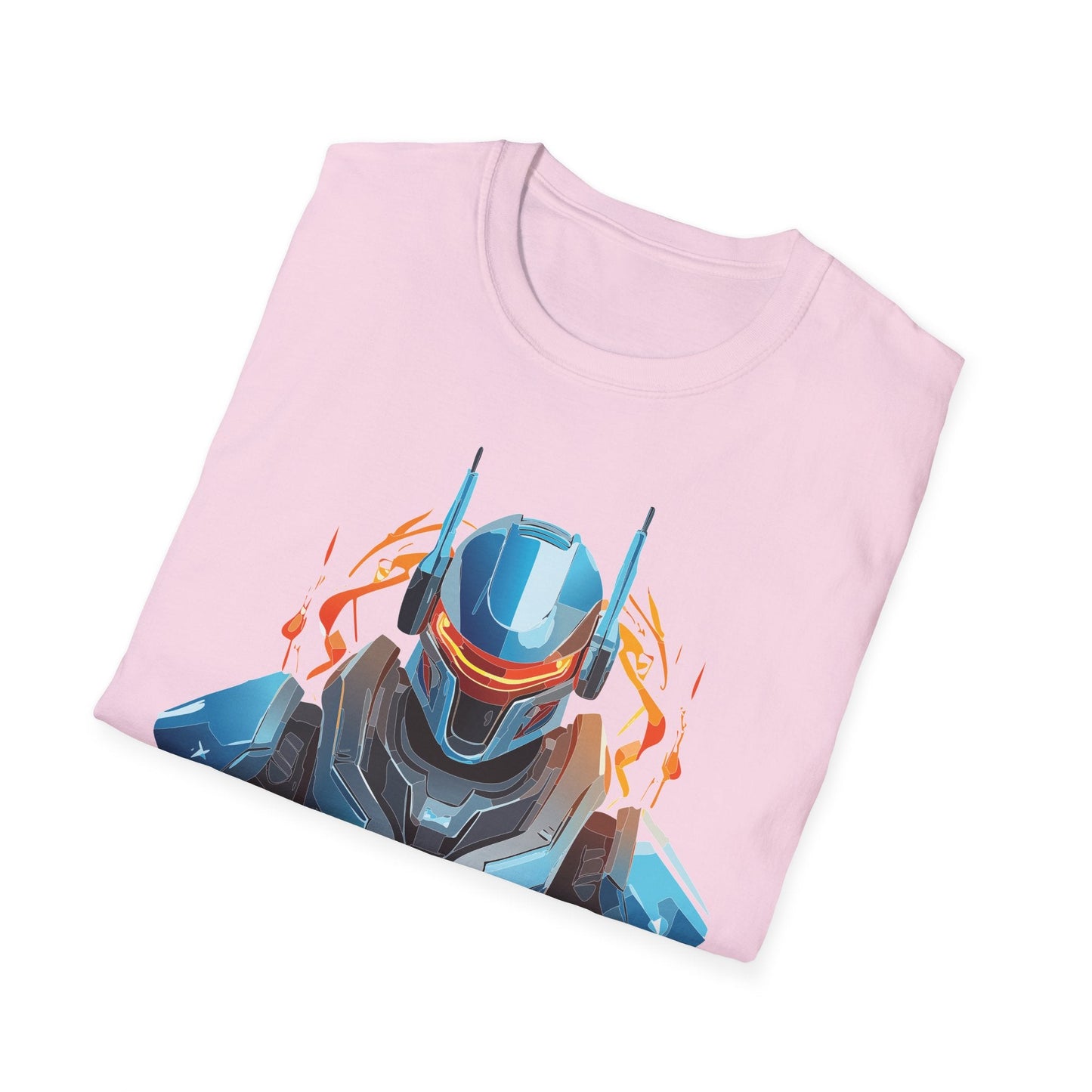 Cyborg Tee Robot Shirt Terminator Design Unisex Gildan Softstyle 64000 100 Percent Ring Spun Cotton