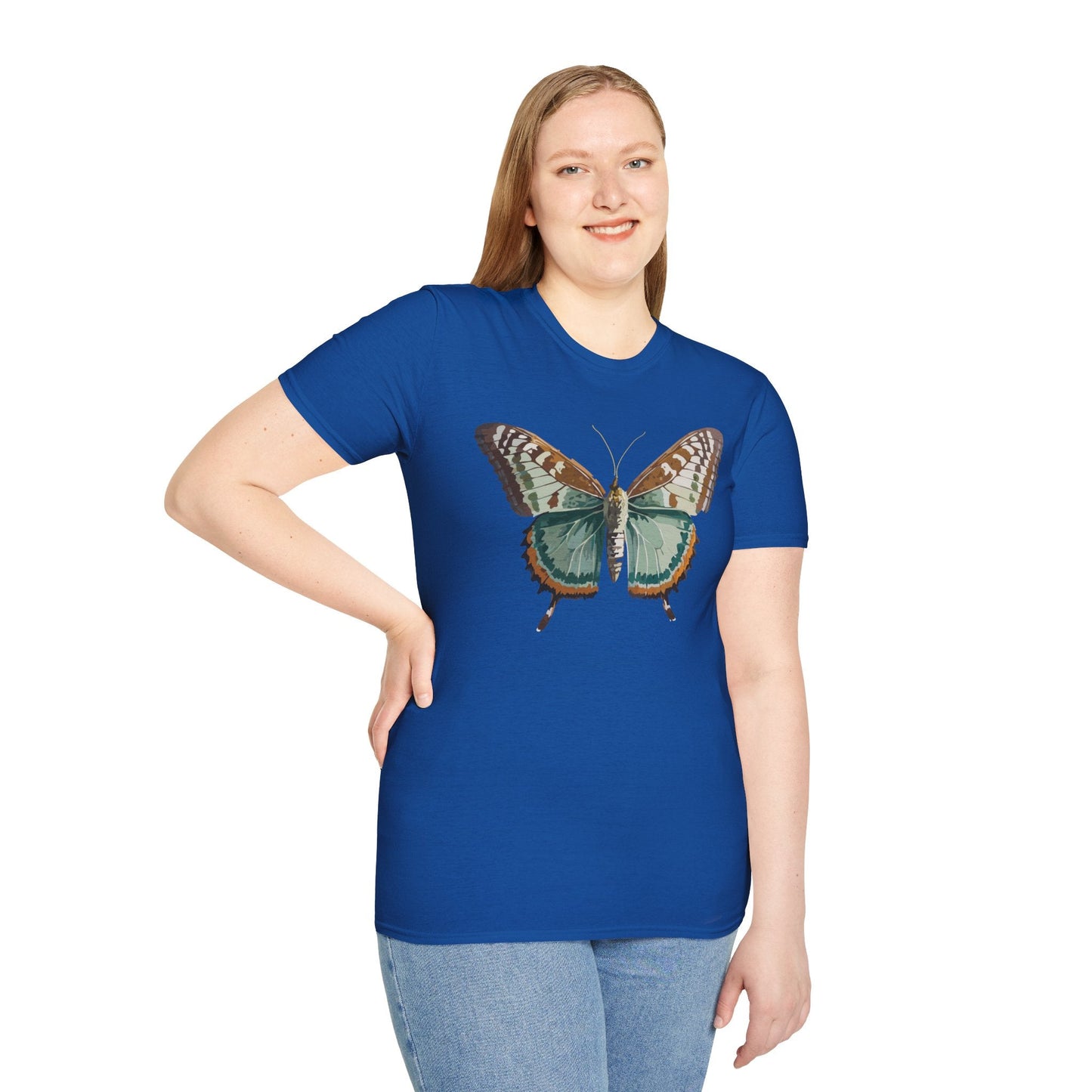 Butterfly Monarch Shirt Unisex Gildan Softstyle 64000 T Shirt 100 Percent Cotton