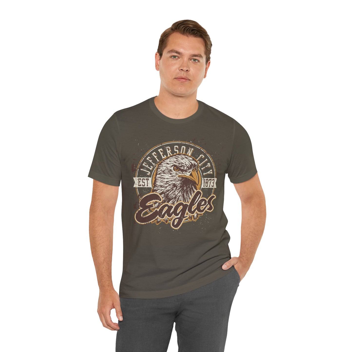 Sports Team Vintage Tee, Football Graphic T-Shirt, Eagle Graphic T-Shirt, Vintage Shirt, Design Football Tees