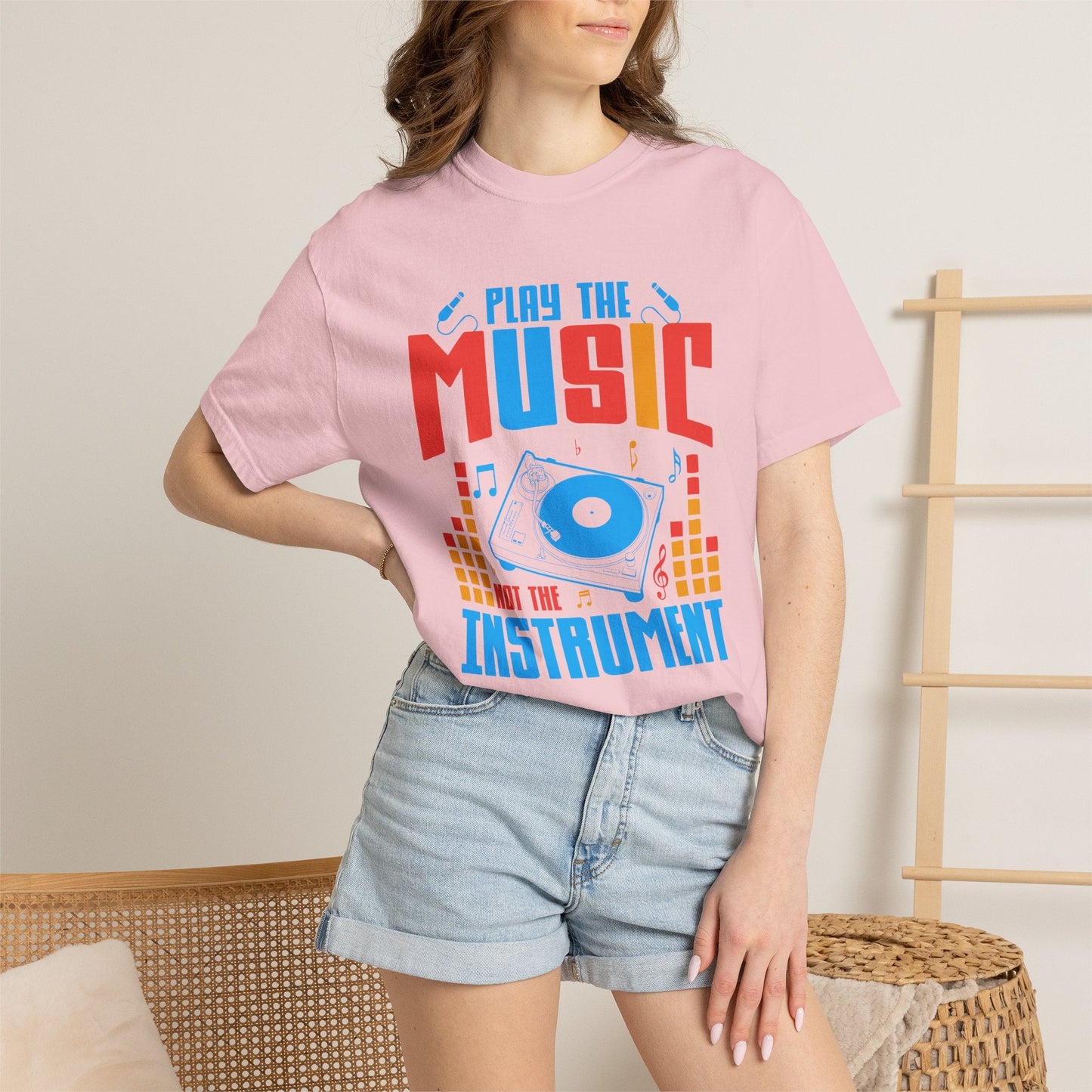 Music Graphic Design Unisex Cotton T-shirt 017