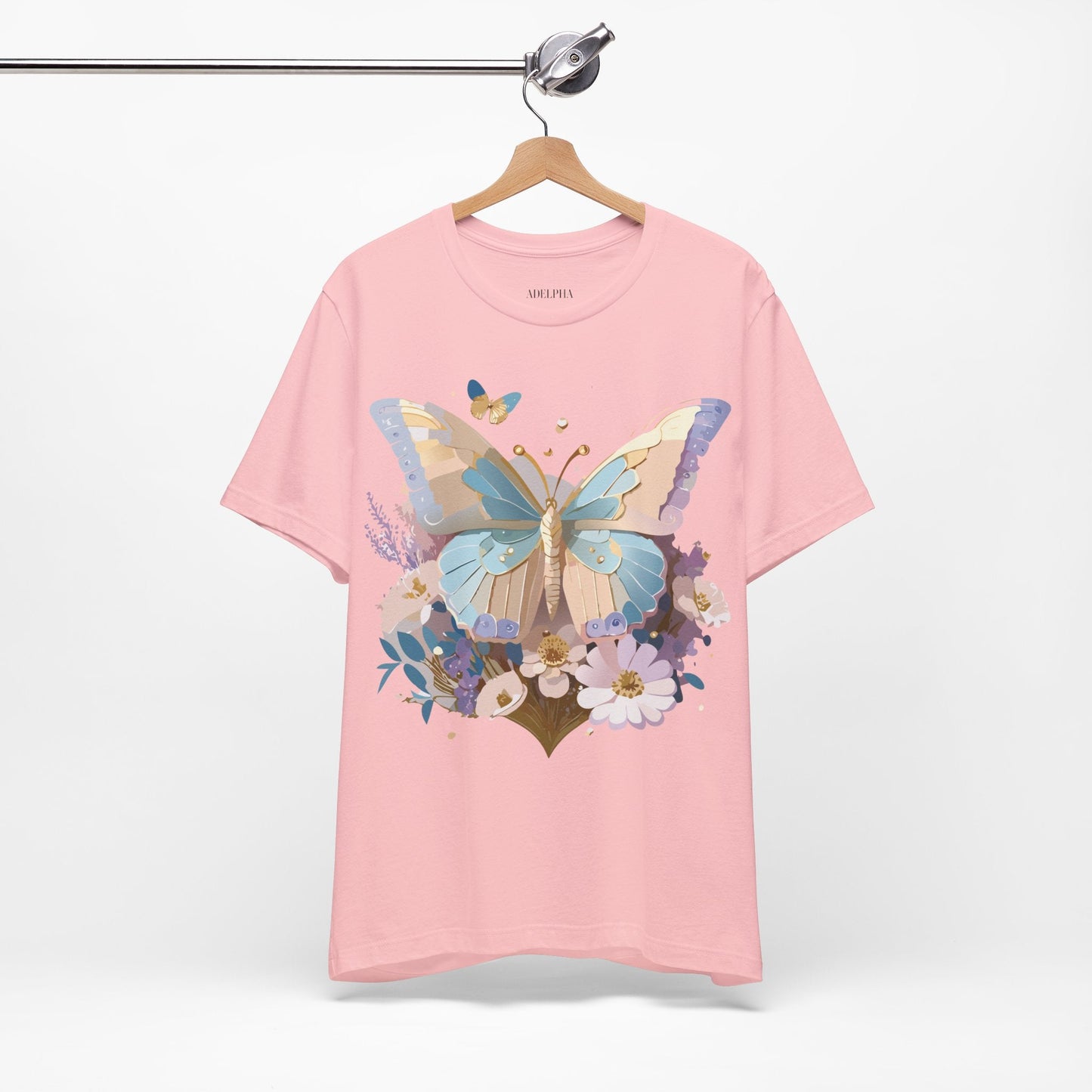 Adelpha Vintage Inspired Graphic T Shirt Unisex Short Sleeve
