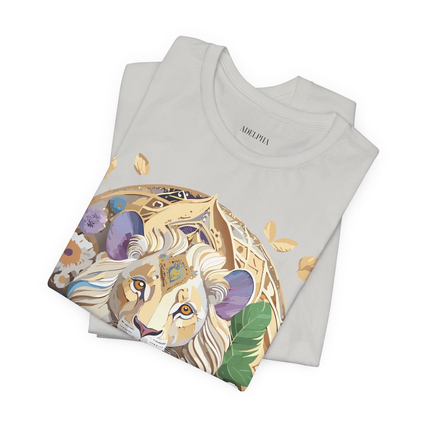 Adelpha Graphic Tee Unisex Medallion Shirt Vintage Inspired Art Design Short Sleeve
