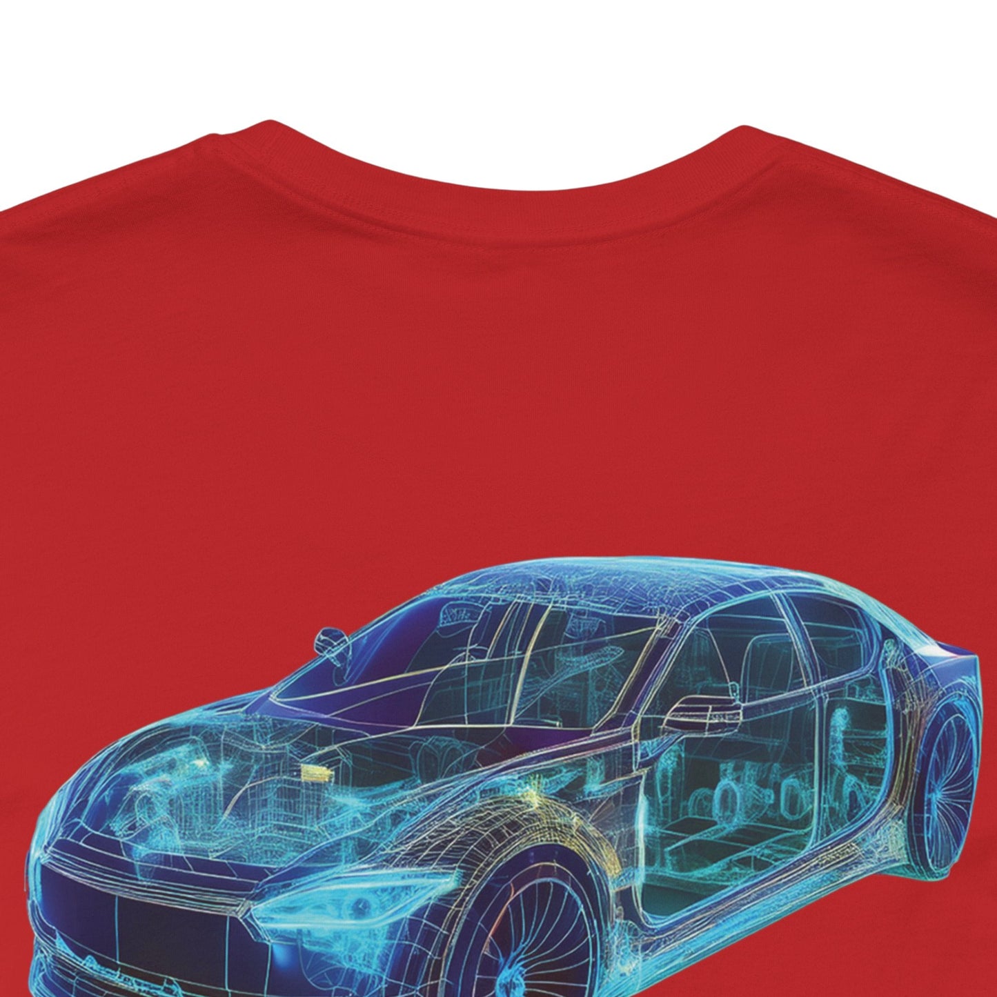 Car Graphic Tee Shirt For Auto Lovers 100 Percent Cotton Made In USA Eco Friendly Ink