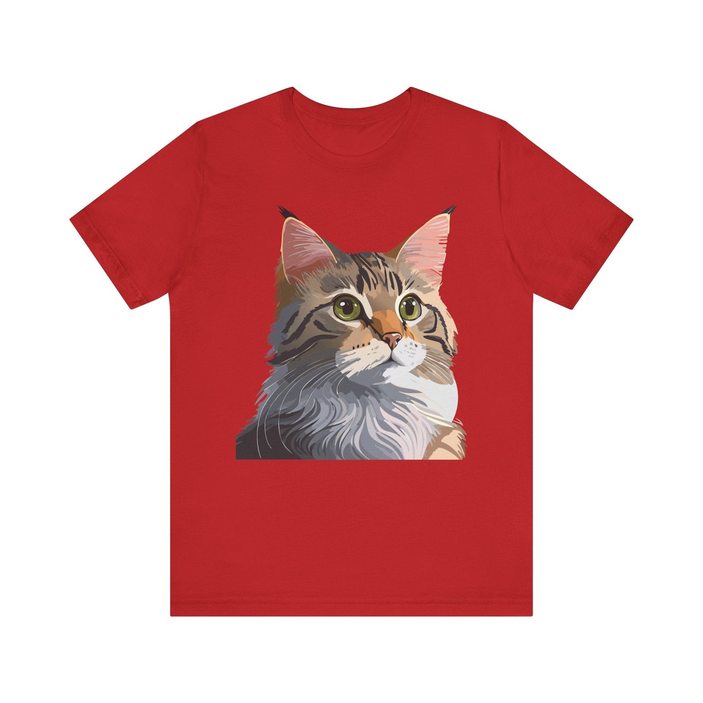 Unisex Animal Shirt Art Design Tee With Wild Animals Short Sleeve Comfort Wear Everyday