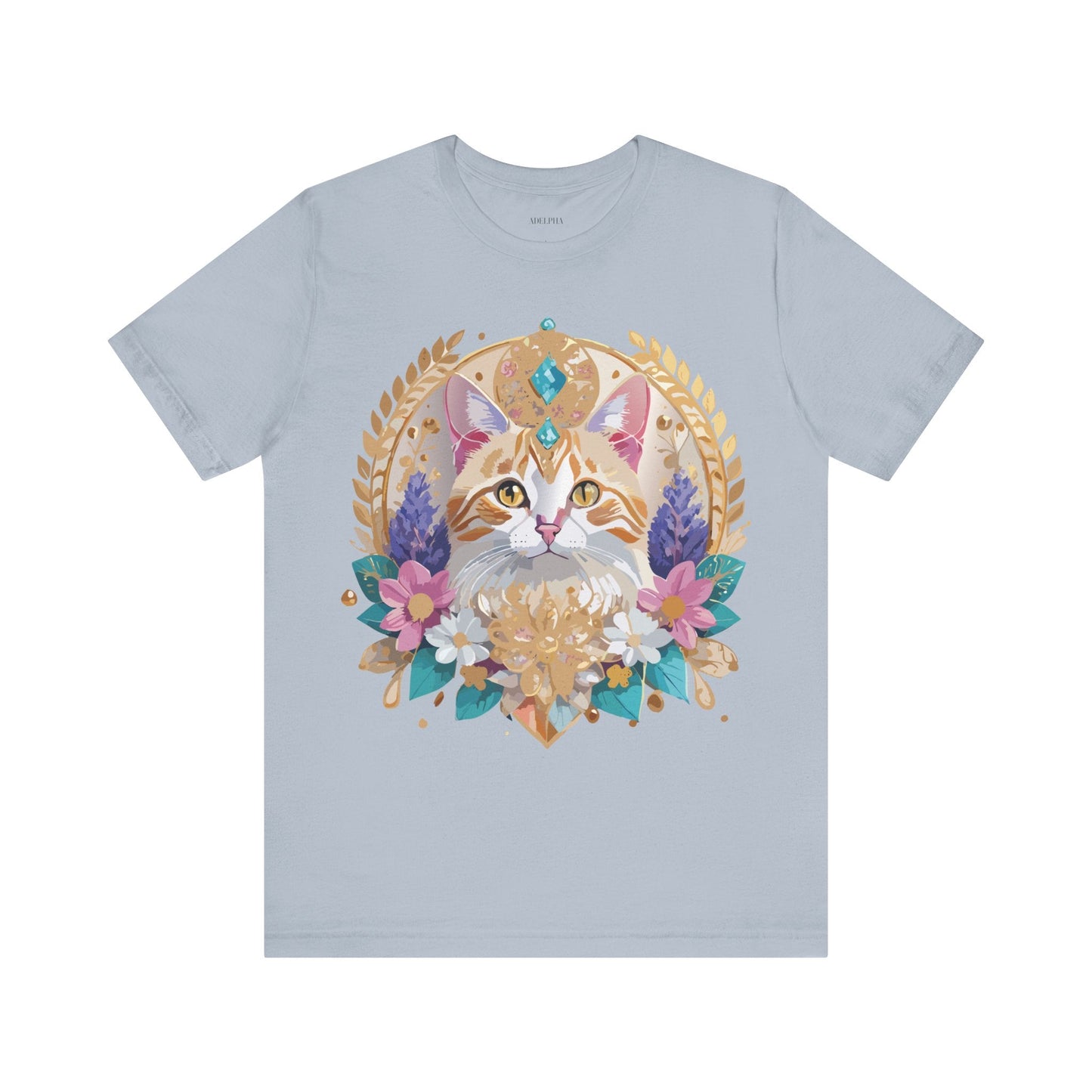 Adelpha Medallion Graphic Tee Unisex Jersey Short Sleeve Vintage Inspired Art Premium Casual Wear