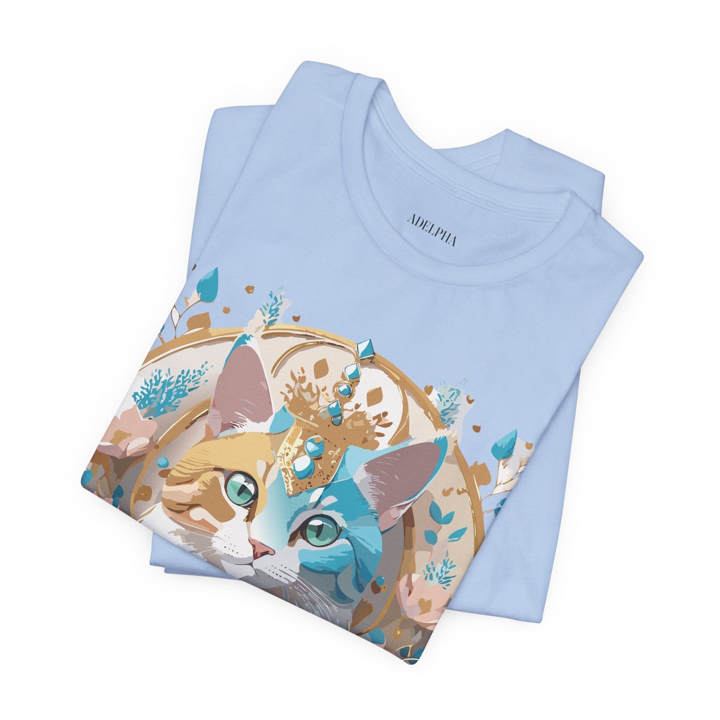 Adelpha Medallion Graphic Tee Unisex Short Sleeve Vintage Inspired Original Art Design