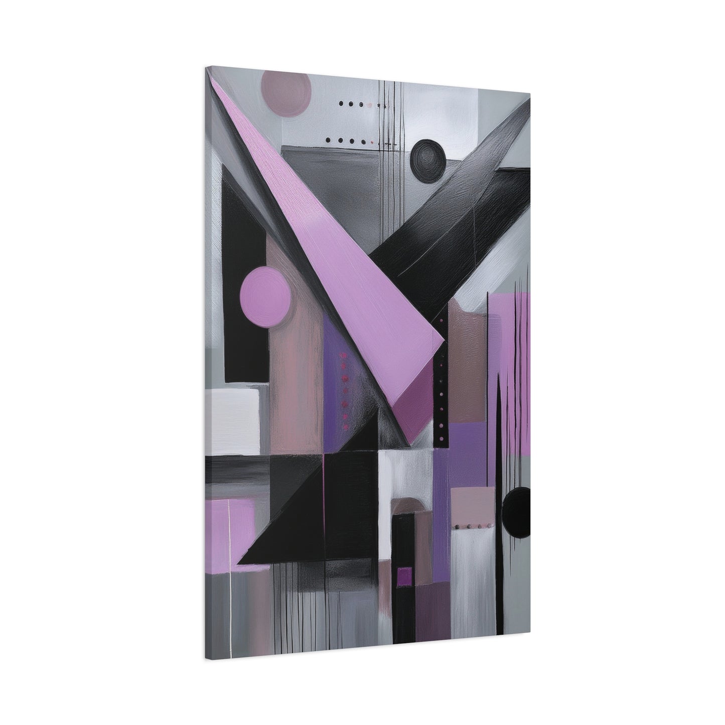 Abstract Geometric Painting Print Canvas 20x24,20x30,24x30 24x32,24x36,30x40 32x48,36x48,40x60 Pine-Wood Inner Frame ABS-43