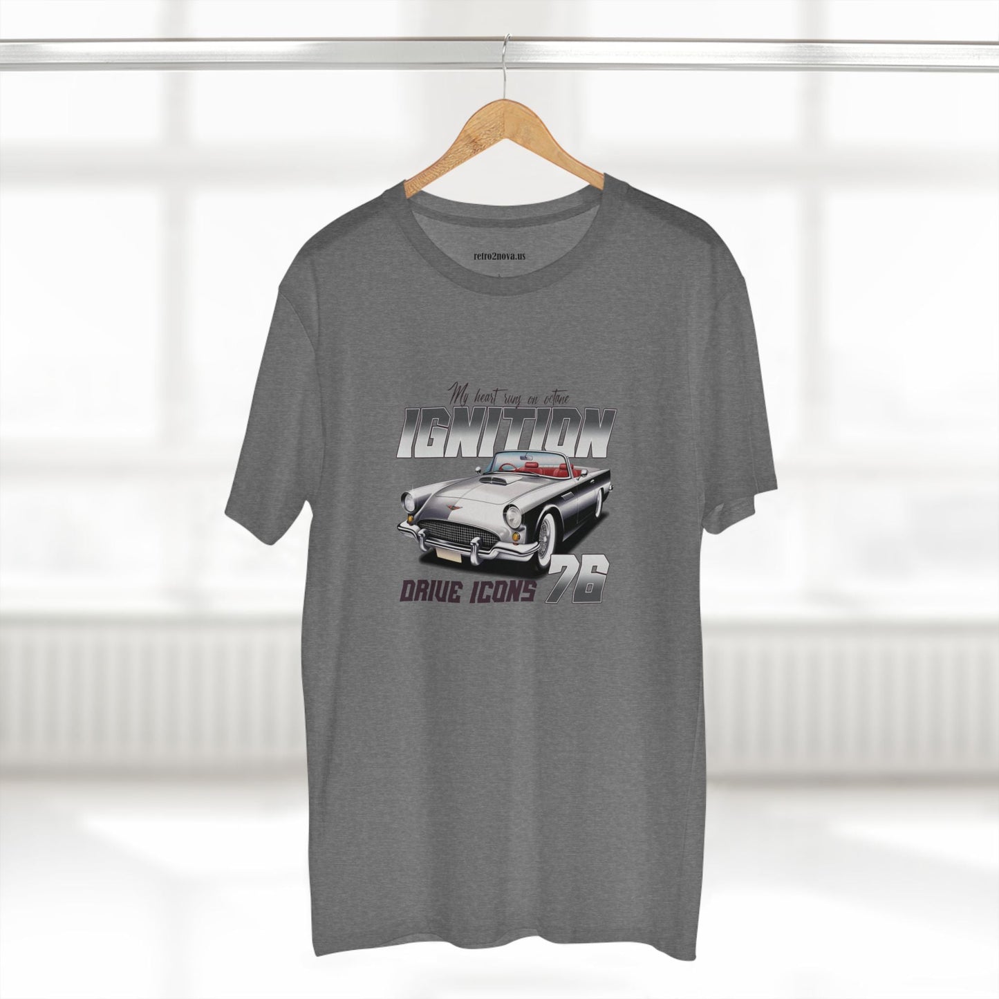 Retro Car Shirts Vintage Car Shirts RC11 Unisex Premium Cotton Tee With Original Art Design