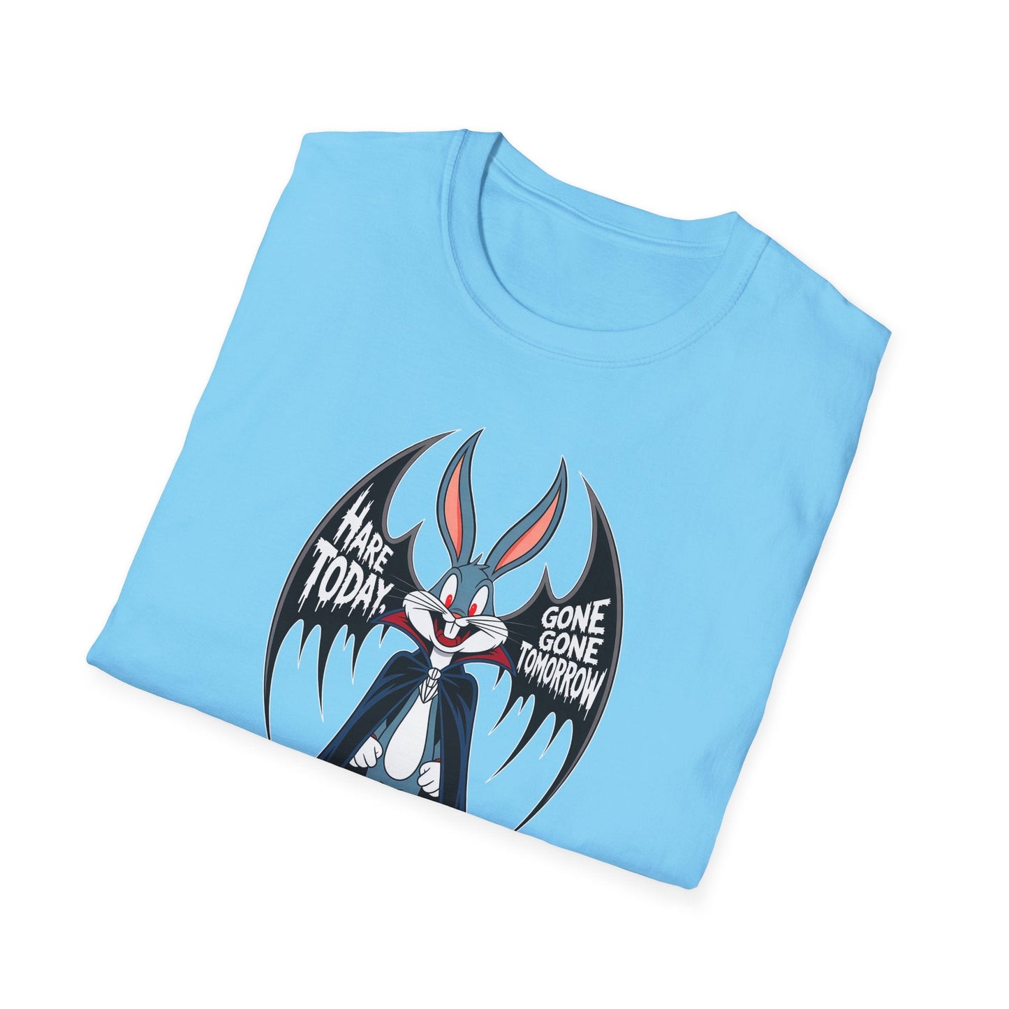 Bugs Bunny T Shirt Cartoon Art Design Unisex Gildan Softstyle 100 Percent Ring Spun Cotton