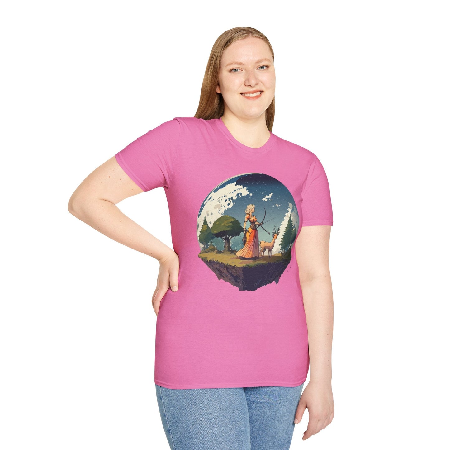 Womens Graphic T Shirts Ladies Art Design Shirt Softstyle Gildan 64000 Unisex Tee