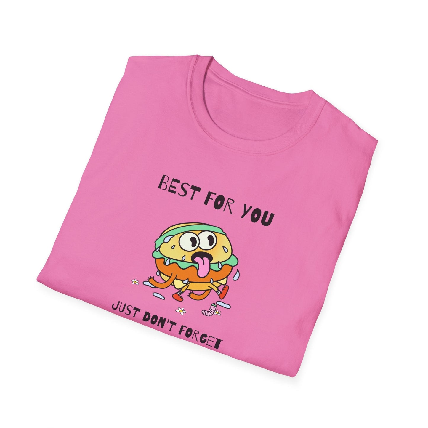 Funny Food T Shirts Unisex Softstyle Tee Gildan 64000 100 Percent Ring Spun Cotton Comfortable Graphic Tee