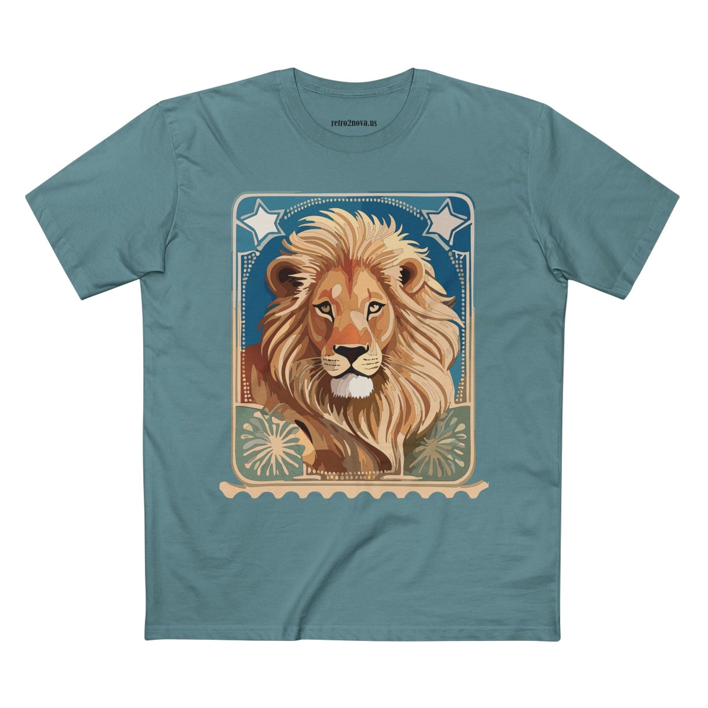 Stamp Shirt Postage Stamp Graphic Tee Unisex Premium Cotton Retro2Nova Original Art Design PS 52