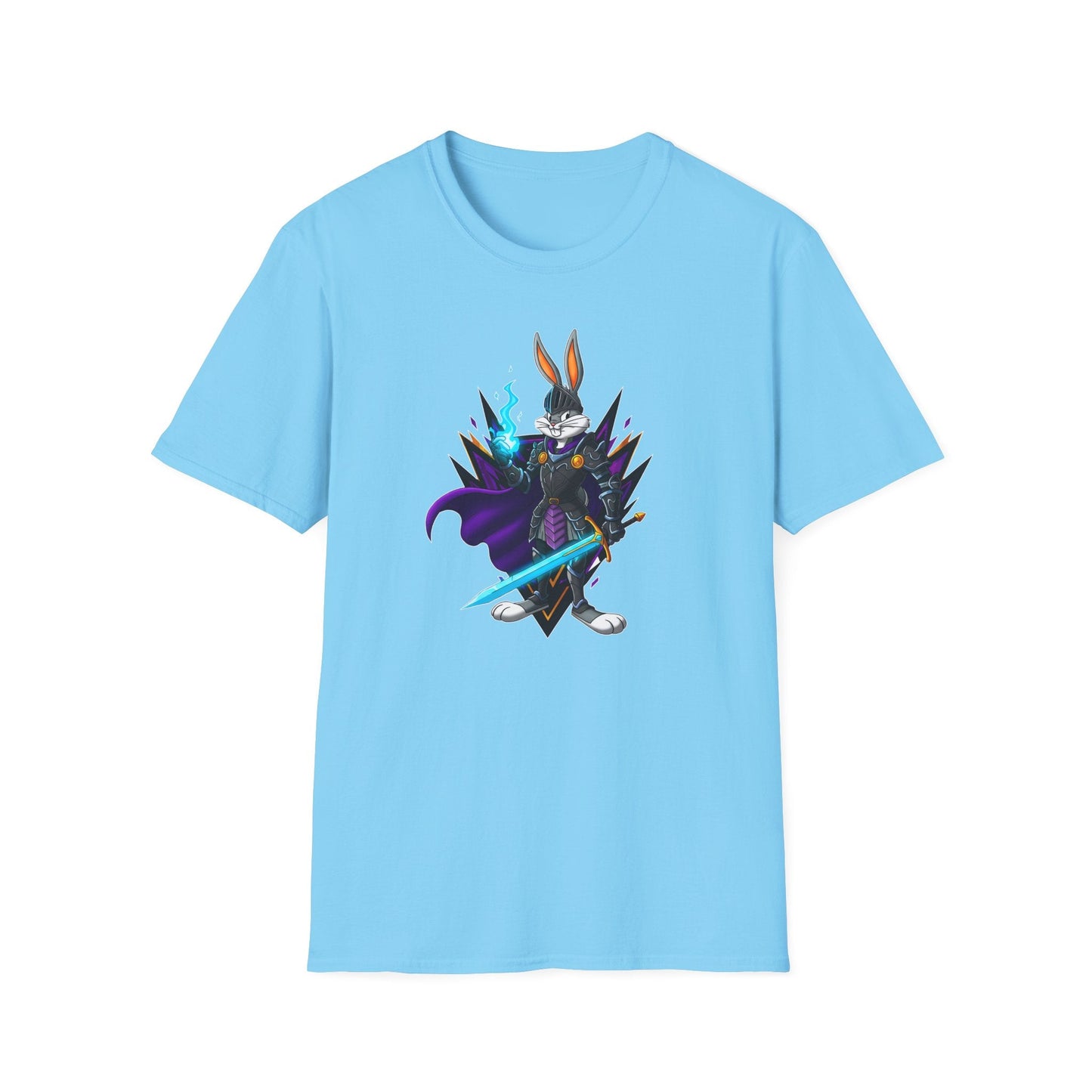 Bugs Bunny Shirt Unisex Gildan Softstyle Tee 100 Percent Cotton Cartoon Graphic Design