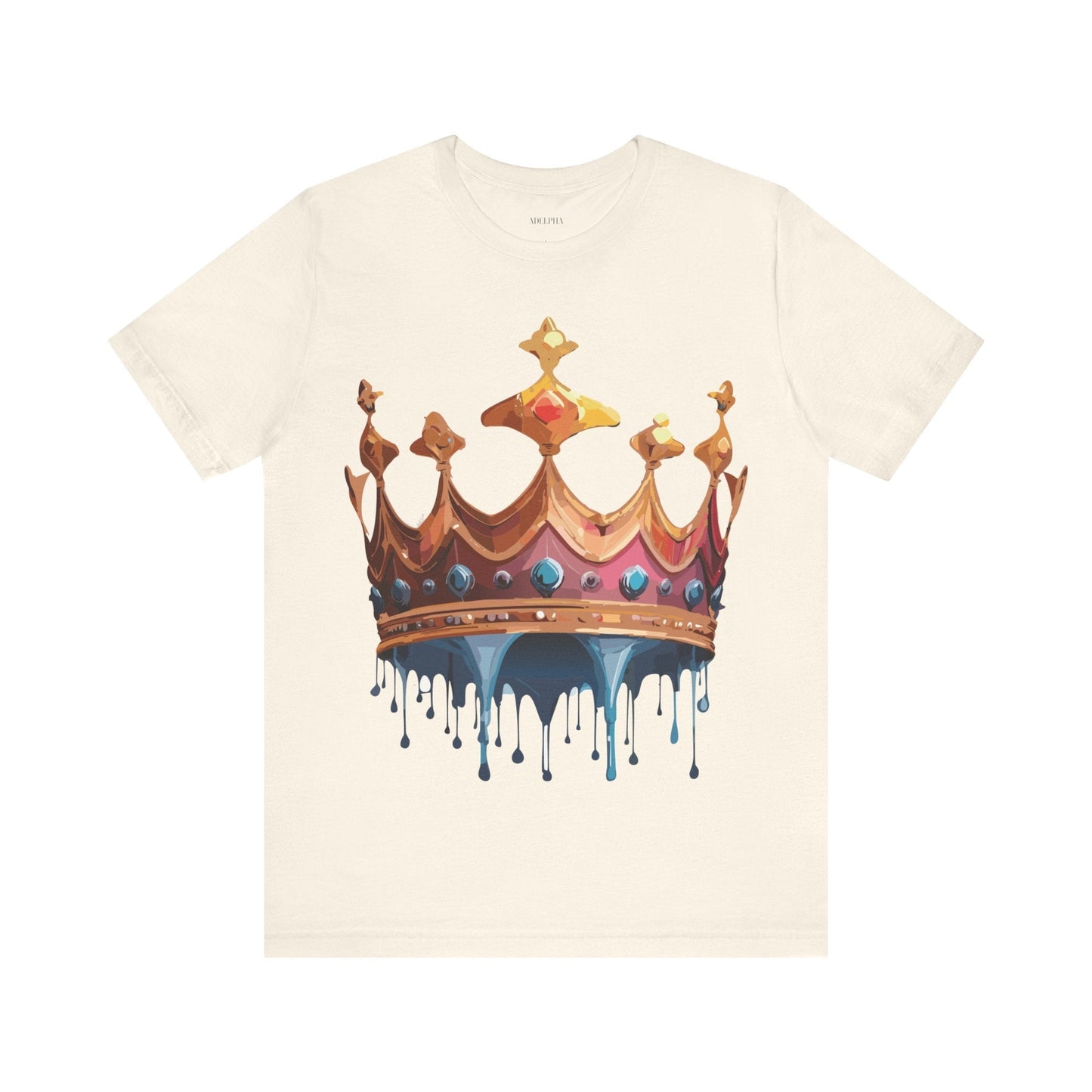 Adelpha Crown Graphic Tee Unisex Short Sleeve Jersey Art Shirt Vintage Inspired