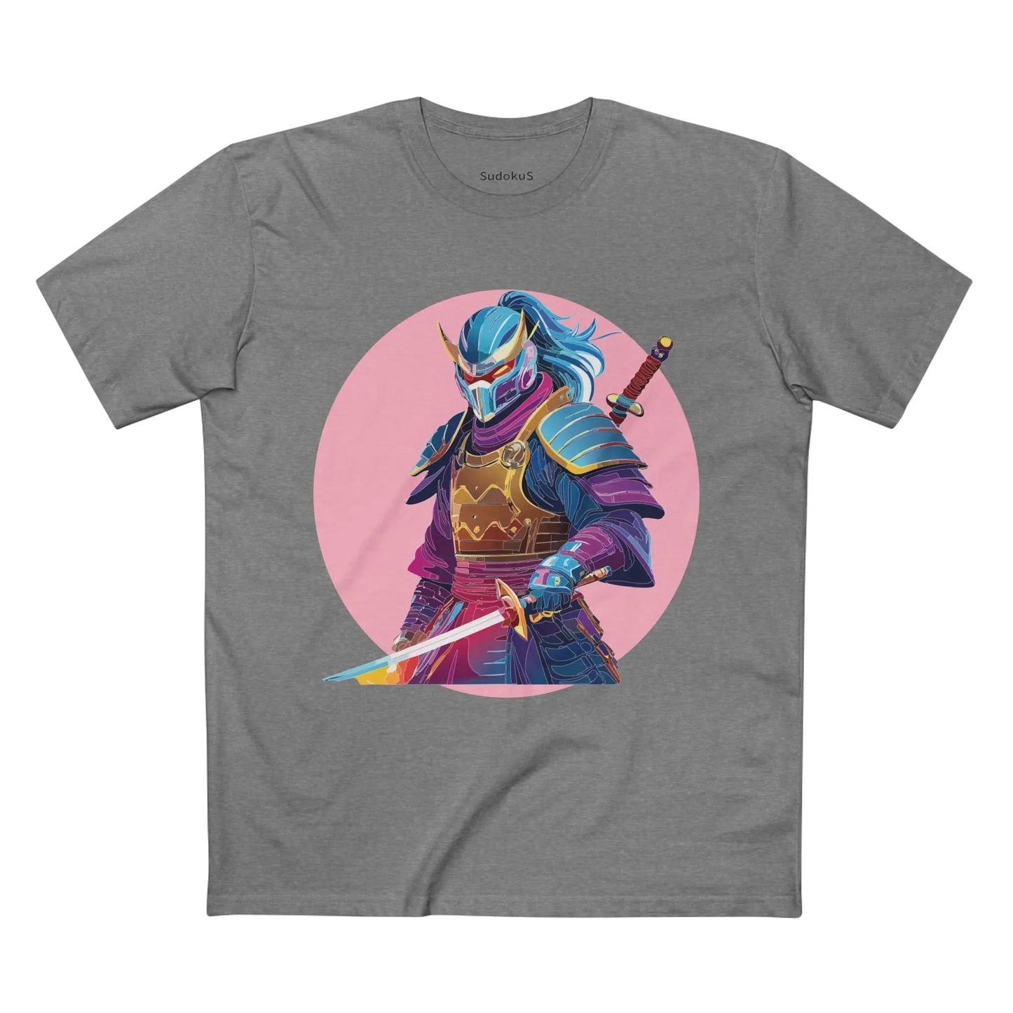 Samurai Graphic Unisex 100 Cotton Staple Tee 3