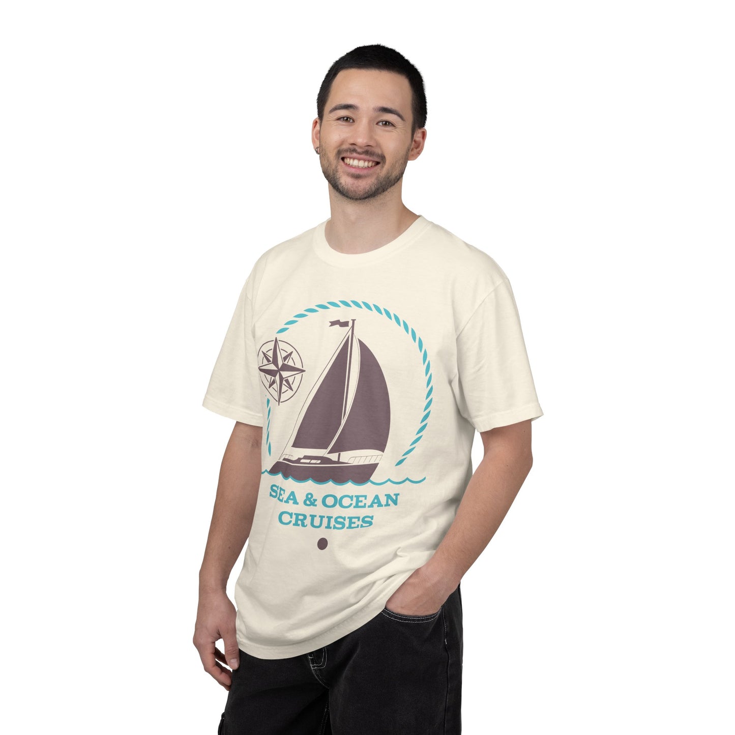 Camiseta unisex con diseño veraniego