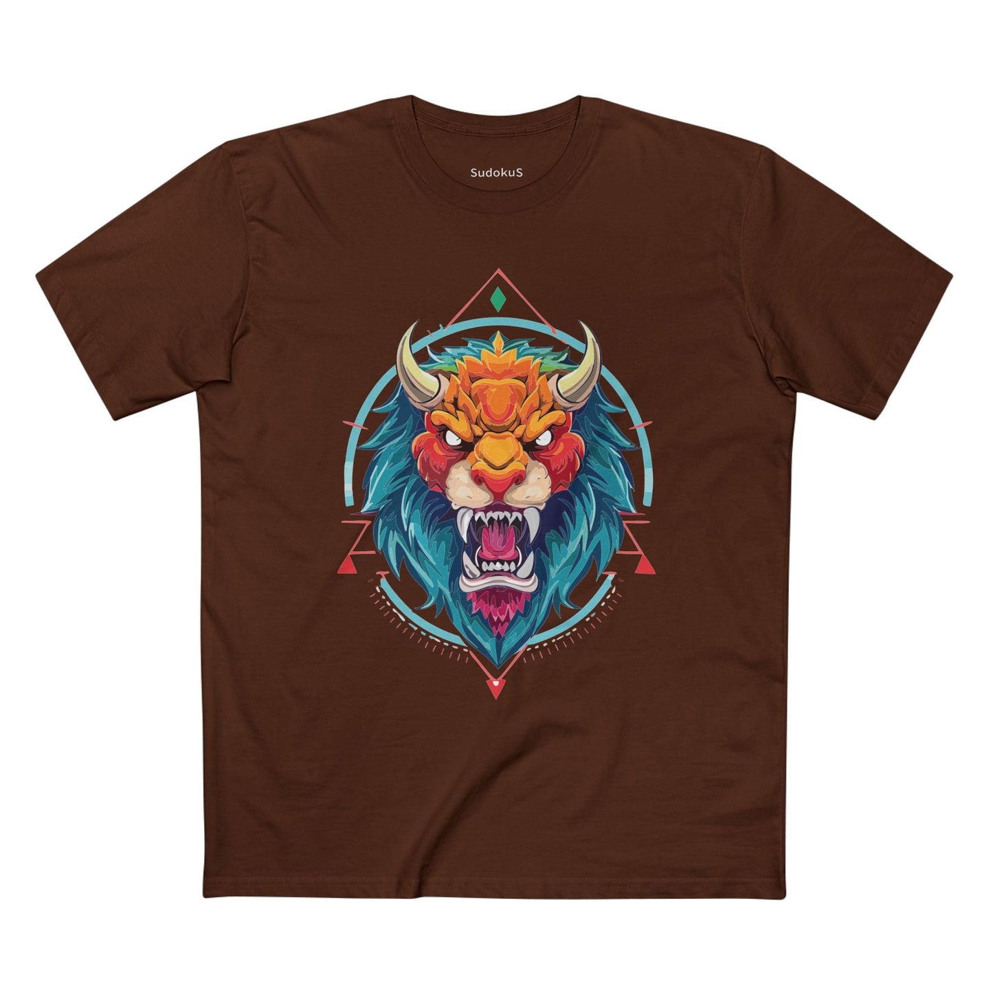Cartoon Monsters Graphic Unisex 100 Cotton Staple Tee 19