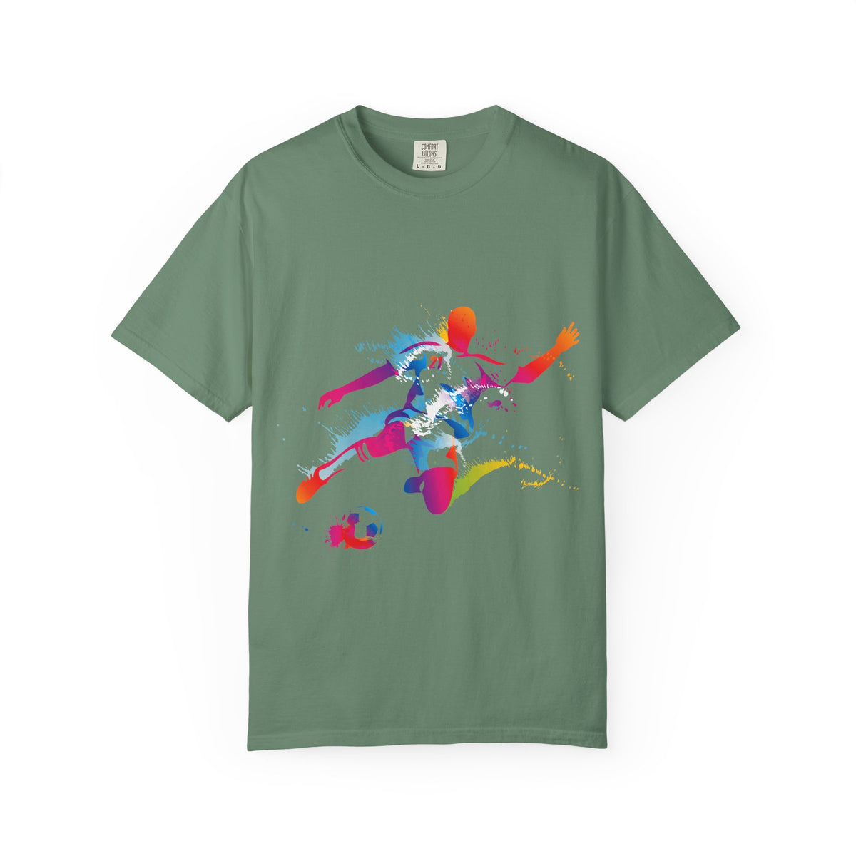 Sports Graphic Unisex T-Shirt Garment Dyed Cotton Relaxed Fit Comfort Colors 5