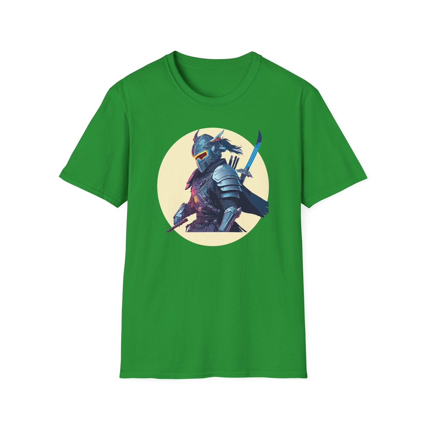 Samurai Shirt Unisex Softstyle Short Sleeve T Shirt Gildan 64000 Breathable Comfort Wear
