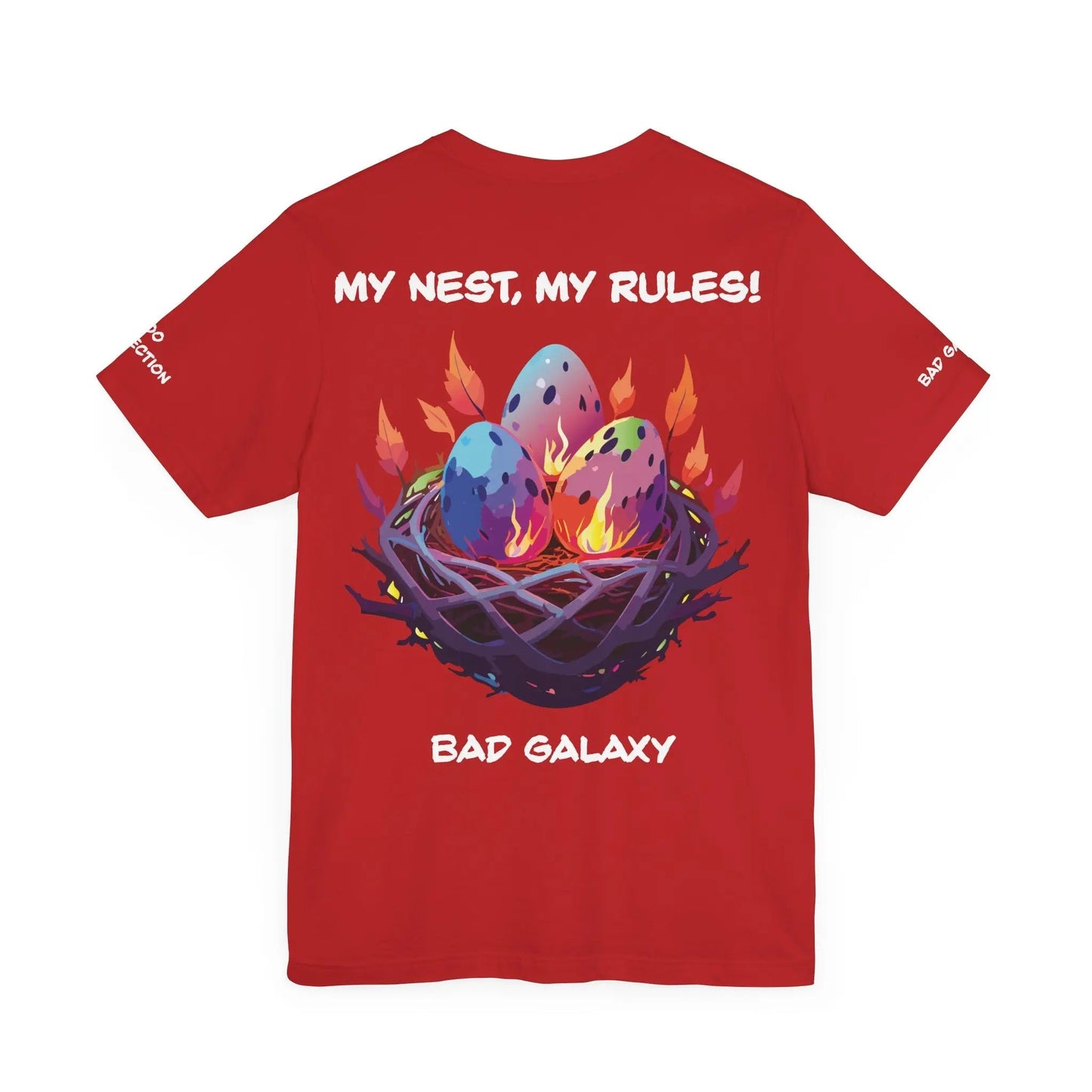 Animal T Shirt By Bad Galaxy Made To Order Cotton Tee With Eco Friendly Inks Soft Comfort Fit