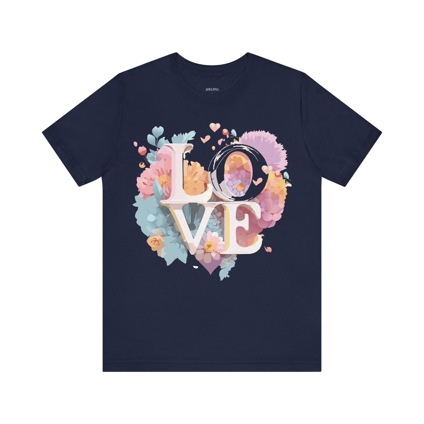 Valentine Graphic Tee Unisex Jersey Short Sleeve Art Design By Adelpha Vintage Artwork