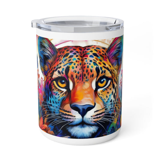 41 Art Design Insulated Coffee Mug Clear Lid 10oz Insulated Coffee Mug 10oz