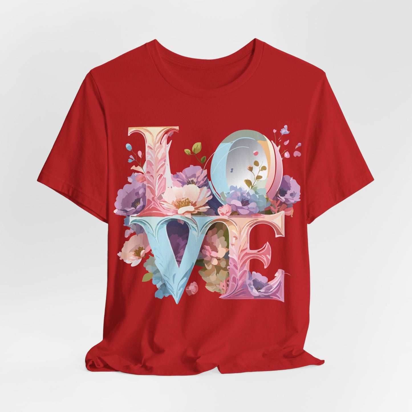 Valentine Graphic Tee Unisex Short Sleeve Shirt By Adelpha Premium Vintage Artwork