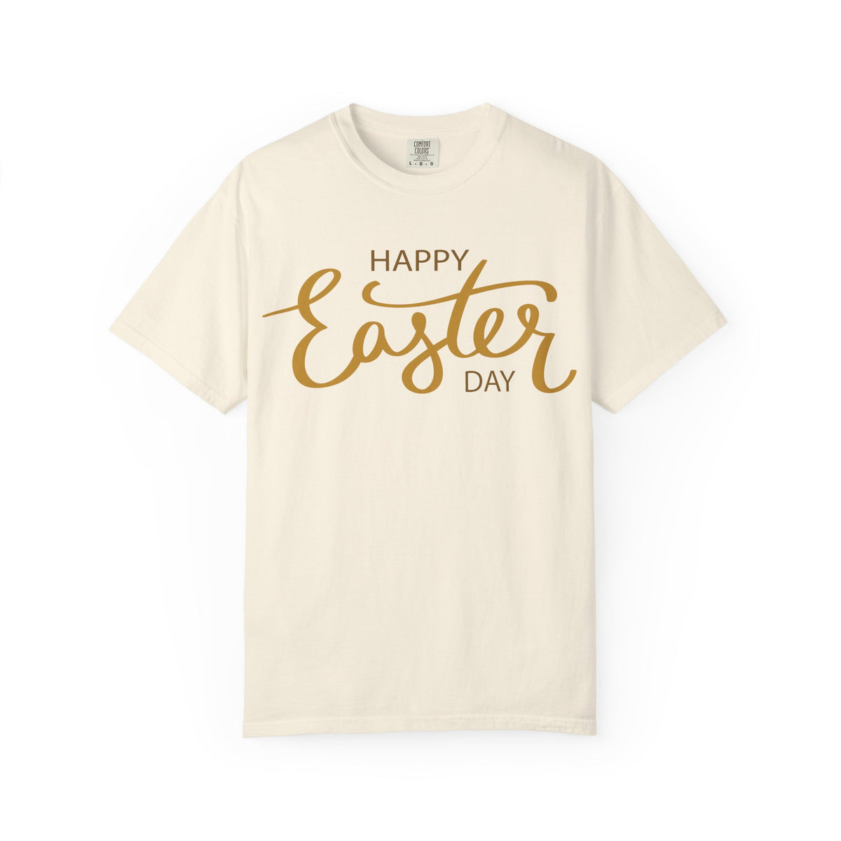 Happy Easter Day T-Shirt, Tee Shirt with Easter Signature, T Shirt with Easter Prints, Tee Shirt with Easter Design