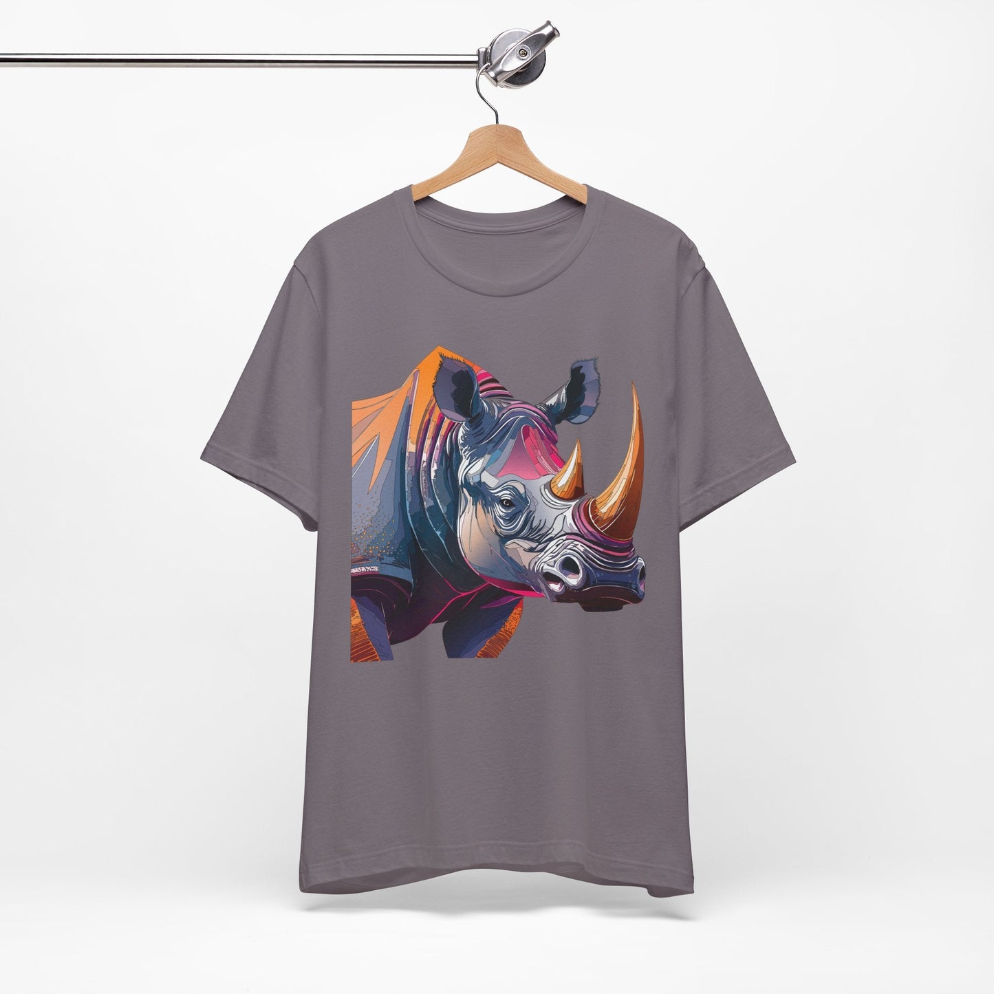 Unisex Animal Print Tee Shirt Featuring Wild Animals Art Design For Everyday Wear