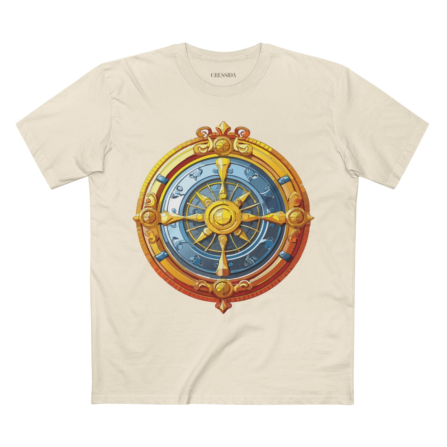 Antique Gold Coin Graphic Design T-Shirt Unisex 100 Cotton With Golden Print Artwork Tee 16