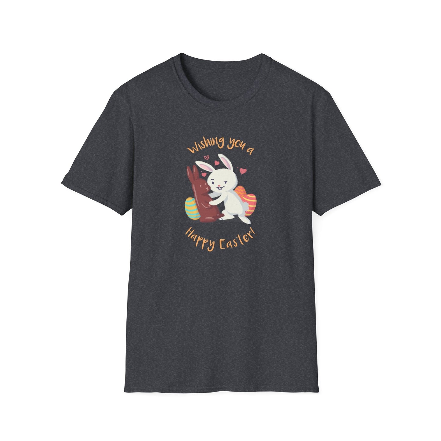 Easter Bunny T Shirt With Easter Signature And Prints Unisex Tee Design For All Occasions