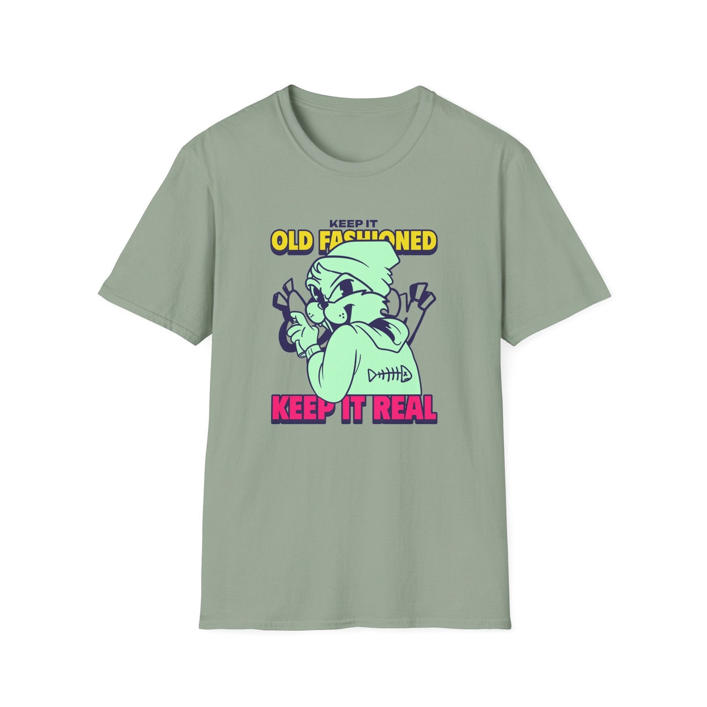 Funny Animals Tees Unisex T Shirt Gildan Softstyle 64000 100 Percent Ring Spun Cotton