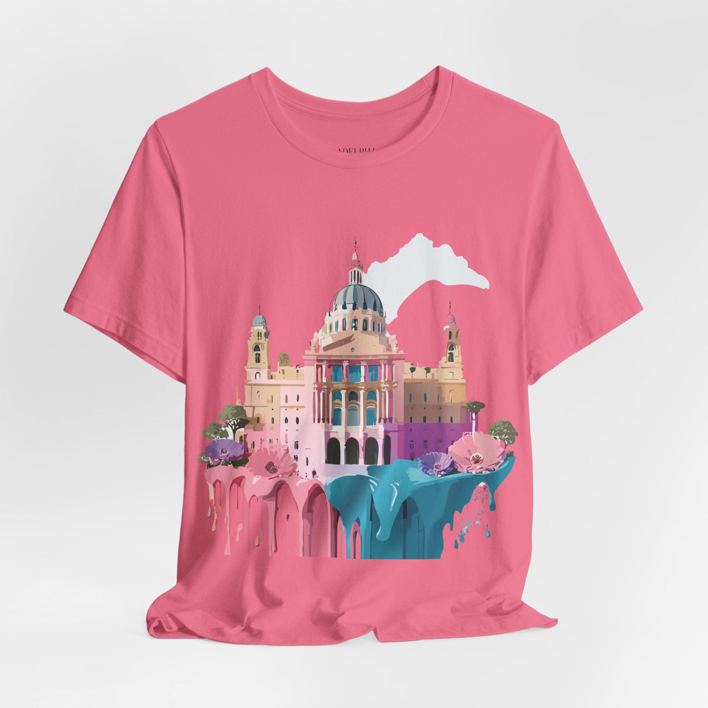 Madrid Tourist Shirt Graphic Tee Unisex Vintage Inspired Adelpha Art Design Tee Collection