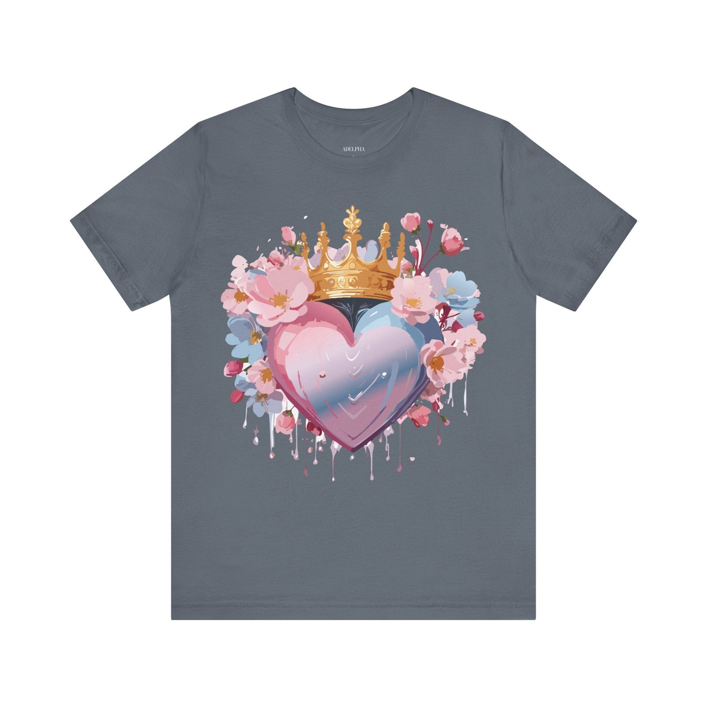 Valentine Graphic Tee Unisex Vintage Inspired Art From Adelpha Premium Jersey Short Sleeve Shirt