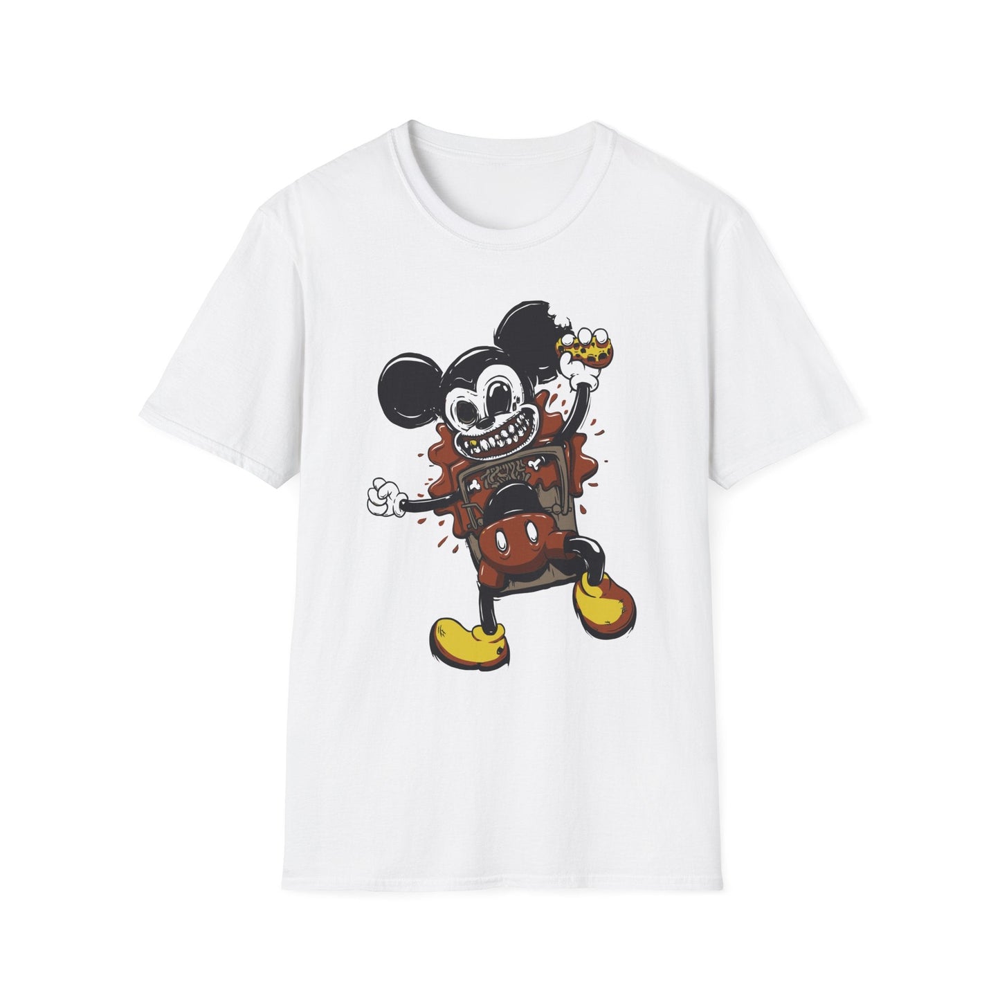 Cartoon T Shirt Animation Tee Unisex Gildan Softstyle 64000 100 Percent Cotton Comfort