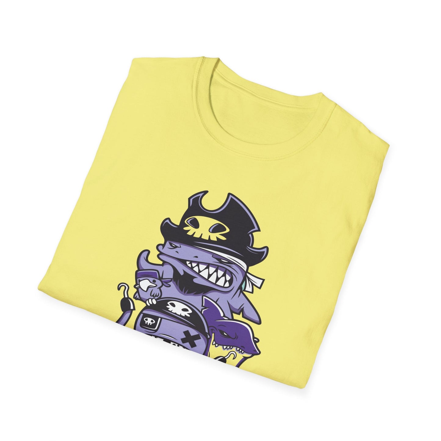Cartoon T Shirt Animation Tee Unisex Softstyle 64000 100 Percent Ring Spun Cotton Funny Graphic Tee