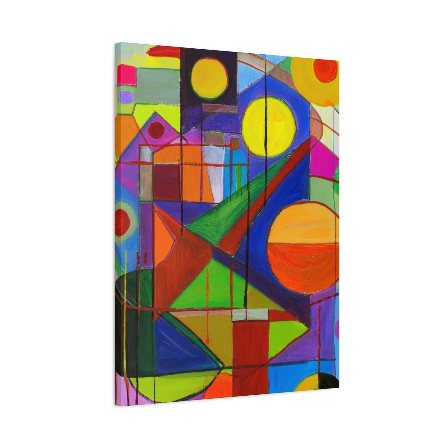 Abstract Painting Print Canvas 20x24,20x30,24x30, 24x32,24x36,30x40, 32x48,36x48,40x60 Pine-Wood Inner Frame ABS-5