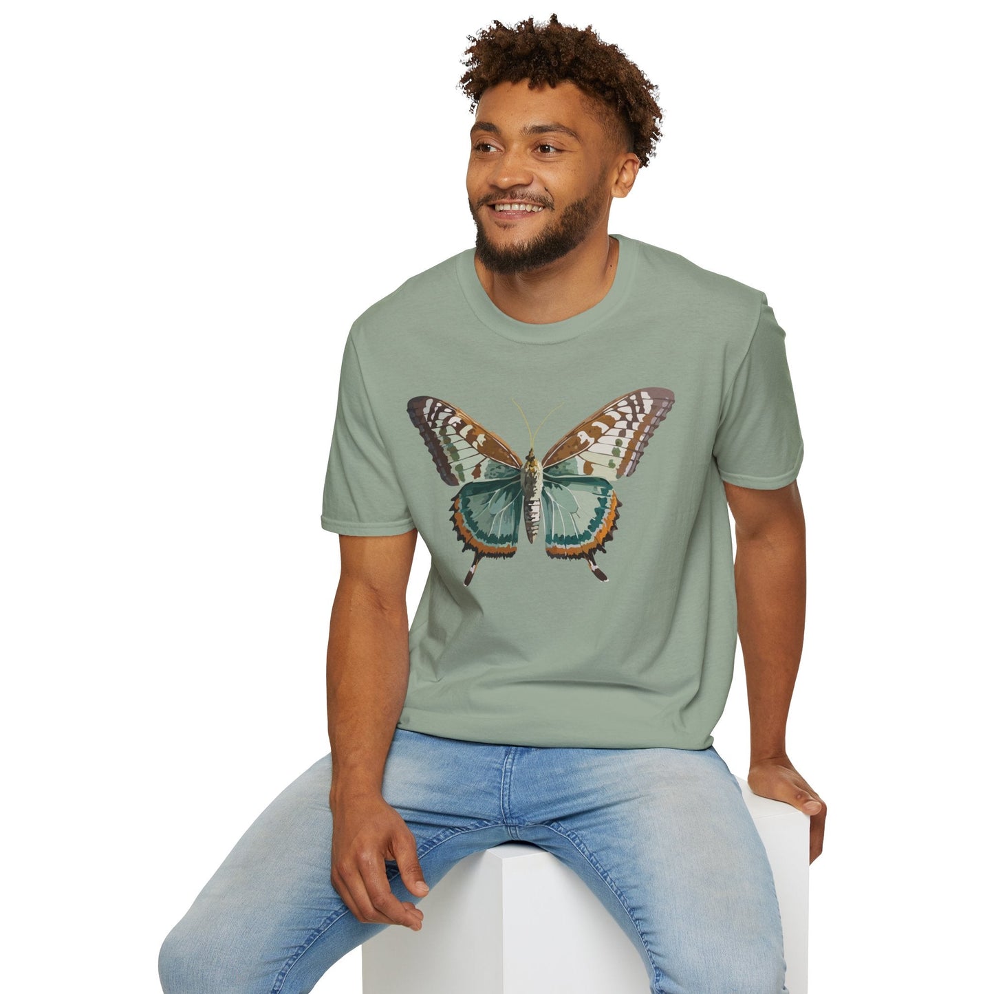 Butterfly Monarch Shirt Unisex Gildan Softstyle 64000 T Shirt 100 Percent Cotton