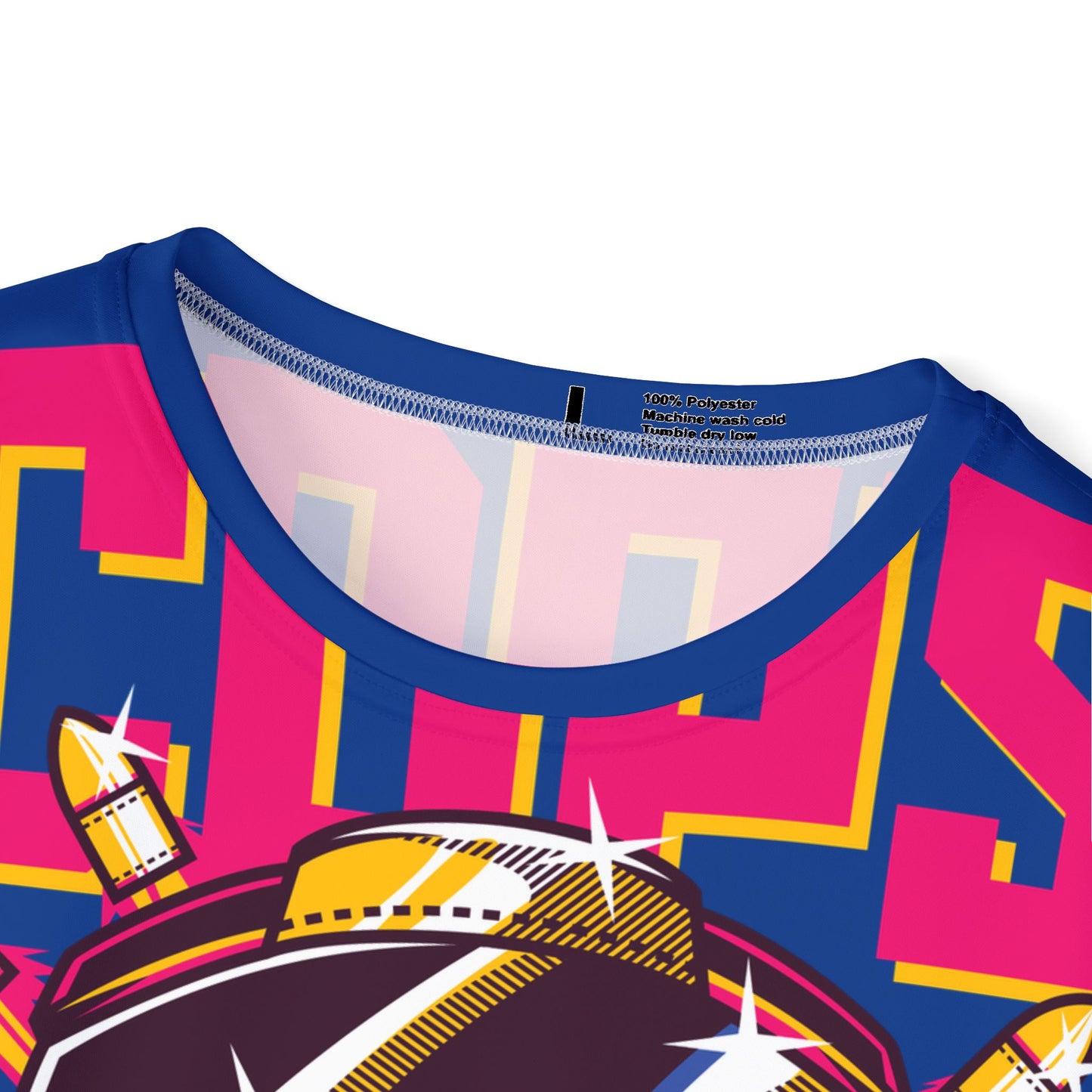 Be8 Fun Graphic T-Shirt, Art Design Poly Shirt, All Over Print Graphic Tee, Funny Print T-Shirt, Funny Cartoon Tee