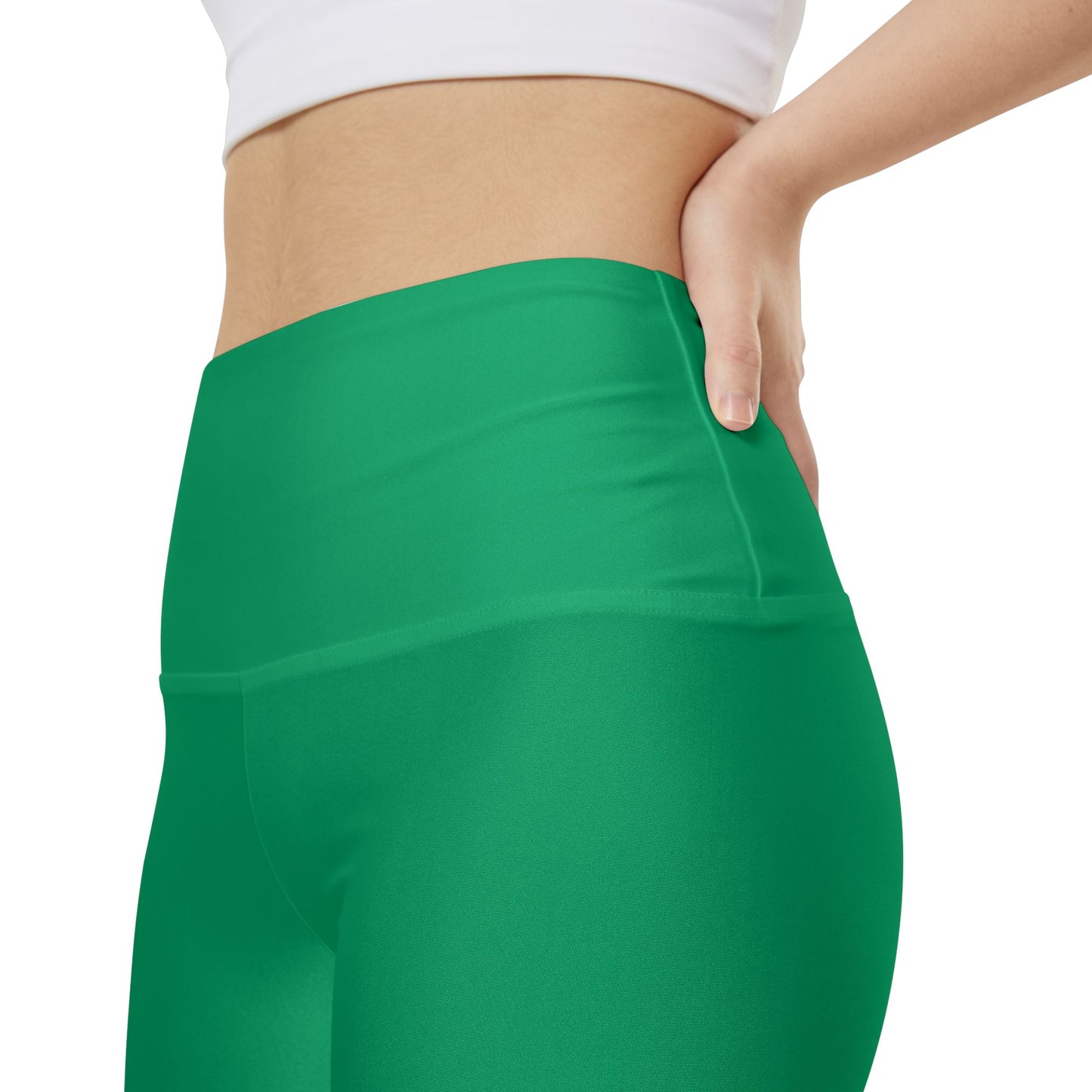 Jungle Green Workout Shorts