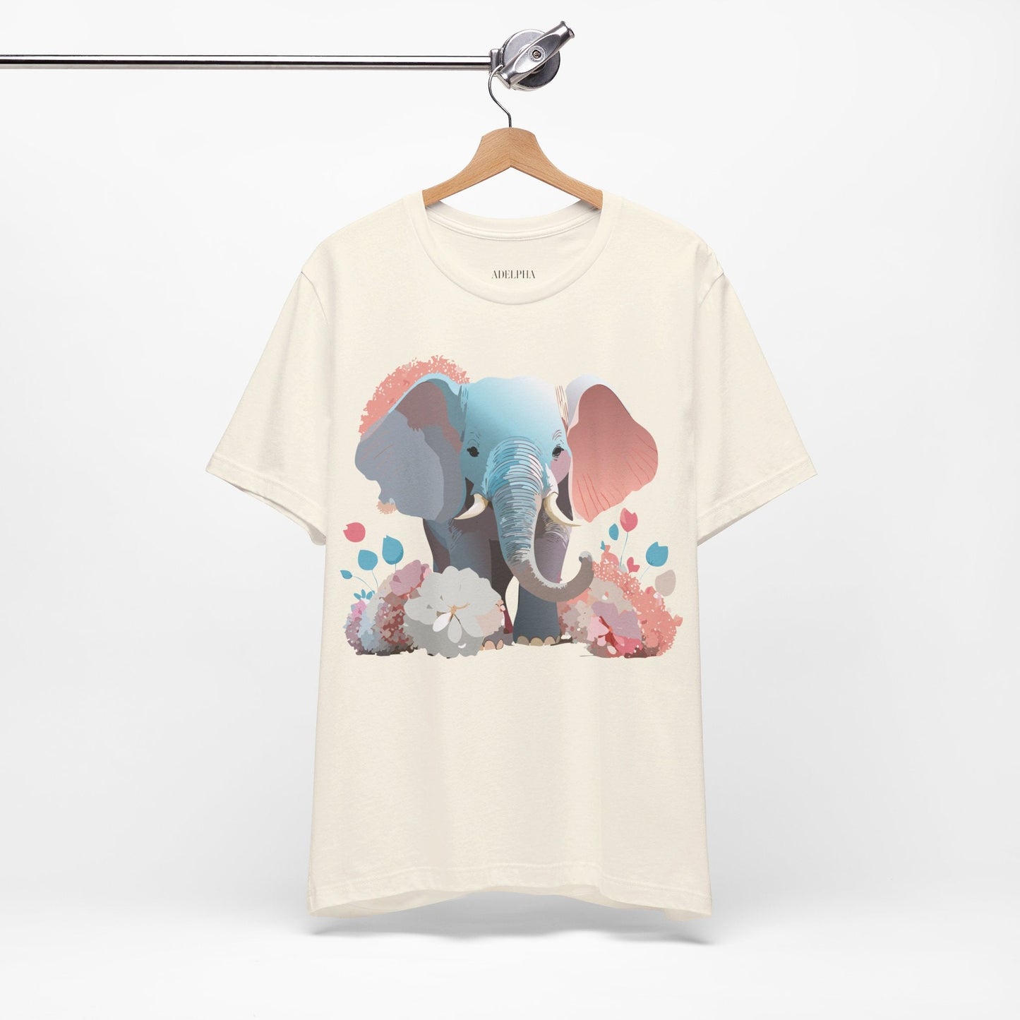 Elephant Graphic T Shirt By Adelpha Unisex Jersey Short Sleeve Artwork Tee Vintage Inspired